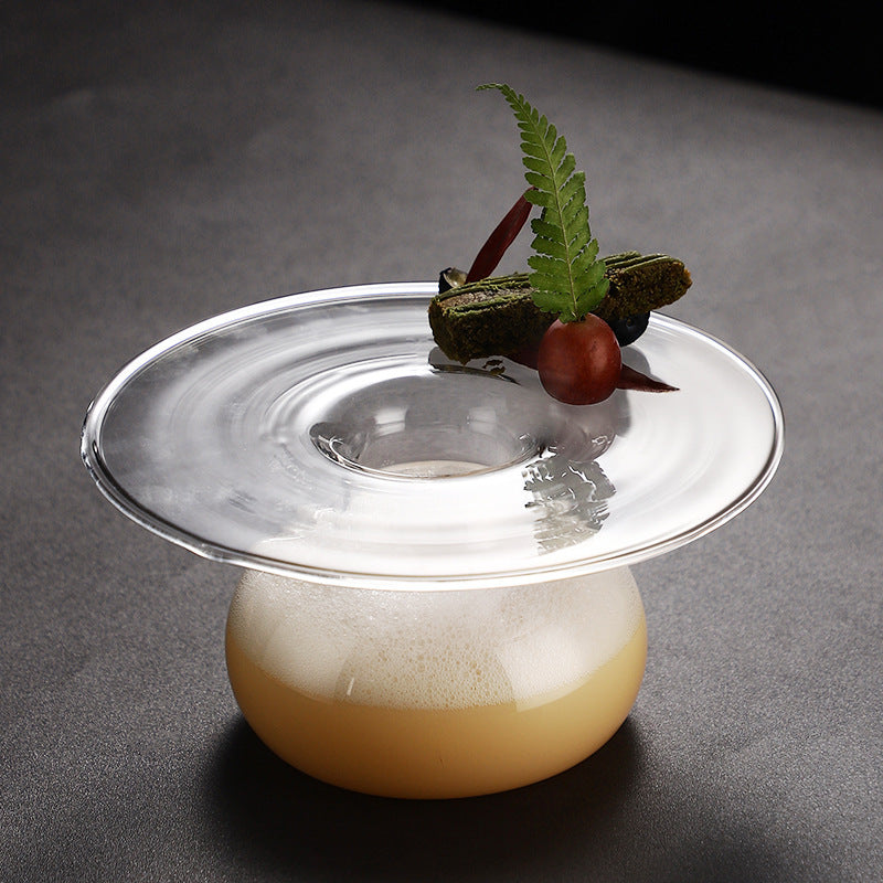 Creative Coupette Glass Japanese Butterfly