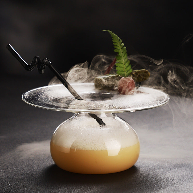 Creative Coupette Glass Japanese Butterfly