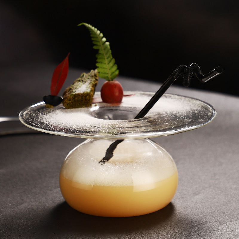 Creative Coupette Glass Japanese Butterfly