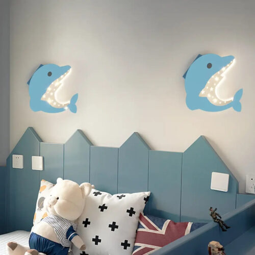 applique-murale-dauphin-bleu-chambre-enfant-lenfant-a-coucher-forme-759 Applique Murale | DEUF