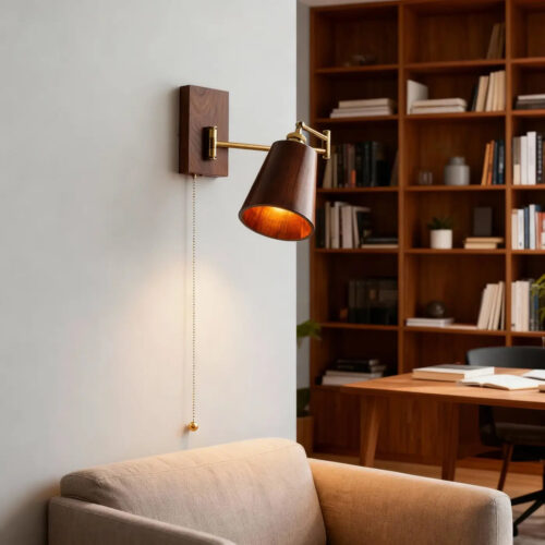 applique-murale-design-bois-laiton-bras-orientable-aux-chauds-609 Applique Murale | ARMO