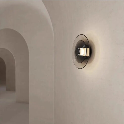 applique-murale-led-design-circulaire-noir-verre-minimaliste-moderne-115 Applique Murale | HAJERI