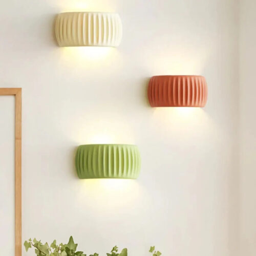 applique-murale-moderne-resine-creme-trois-appliques-murales-208 Applique Murale | SIBIDE