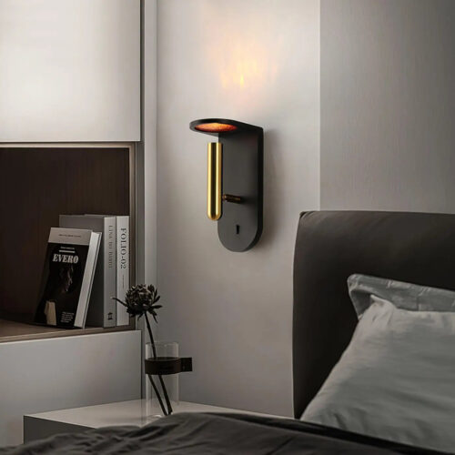 applique-murale-projecteur-flammes-moderne-noir-lor-mur-863 Applique Murale | FLAMMY