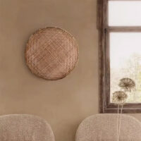 applique-murale-rotin-bambou-style-japonais-wabi-sabi-ronde-tisse-mur-999 Applique Murale | BAMBOU