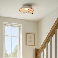 little-snowman-ceramic-ceiling-lamps-french-cream-style-art-corridor-572 Luminaire Plafonnier | CEILO