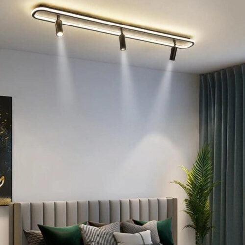 plafonnier-multiple-led-aluminium-moderne-noir-blanc-lineaire-dirige-449 Luminaire Plafonnier | MULTIPLE