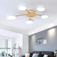 plafonnier-nordique-a-six-lumieres-moderne-lampe-blanc-cylindrique-401 Luminaire Plafonnier | NORDIQ