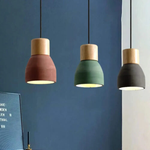 suspension-design-scandinave-bois-coloree-moderne-trois-pendentif-964 Suspension Luminaire | MELTISSE