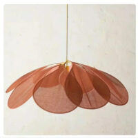 suspension-luminaire-design-aerienne-petales-delicate-tissu-747 Suspension Luminaire | PELATE