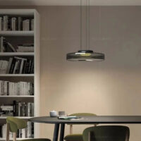 suspension-luminaire-design-moderne-metal-verre-clair-minimaliste-292 Suspension Luminaire | NODIA