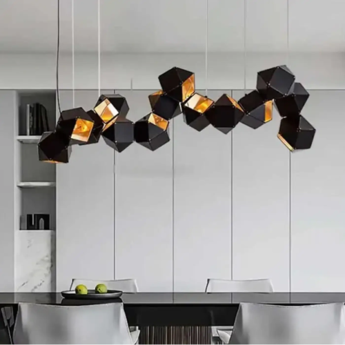 suspension-luminaire-geometrique-moderne-ajustable-lampe-pendentif-318 Suspension Luminaire | DERITSO