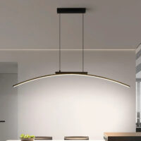 suspension-luminaire-minimaliste-cuisine-contemporaine-moderne-courbe-534 Suspension Luminaire | COMO