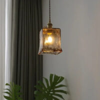 suspension-luminaire-verre-ambre-design-retro-pendentif-texture-481 Suspension Luminaire | OLDARI