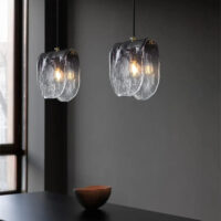 suspension-verre-souffle-design-organique-artistique-texture-816 Suspension Luminaire | GESA