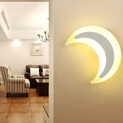 veilleuse-luna-lampe-led-ambiance-chambre-applique-murale-moderne-923 Veilleuse | LUNE