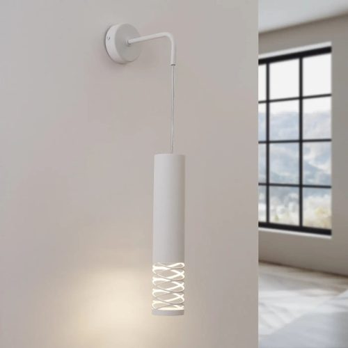 applique-murale-blanche-cylindre-design-moderne-cylindrique-604 Applique Murale | LAMY (Blanc)