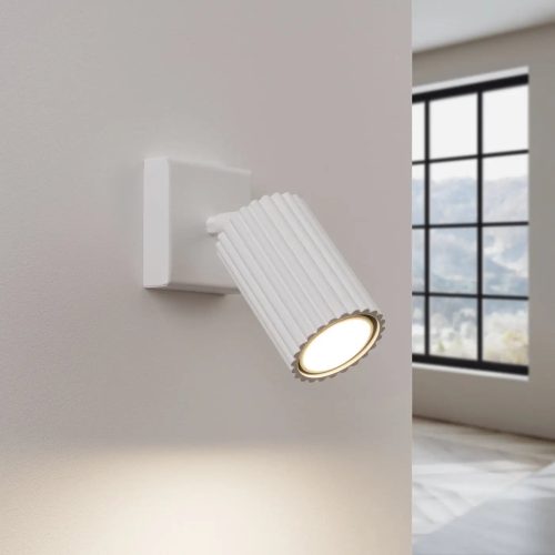 applique-murale-blanche-cylindrique-design-moderne-projecteur-201 Applique Murale | KARVON (Blanc)