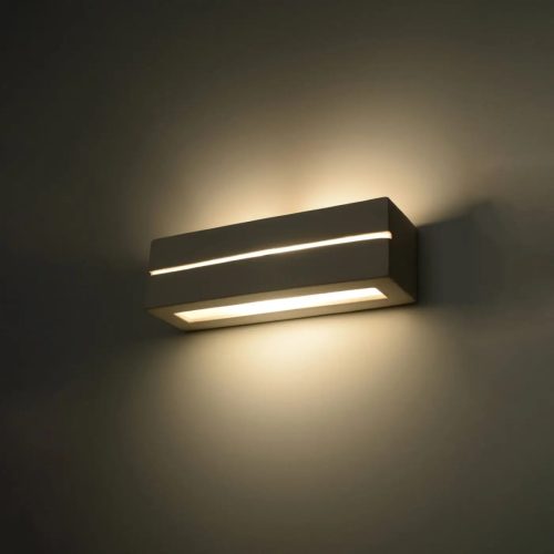 applique-murale-blanche-moderne-led-rectangulaire-finition-238 Applique Murale | VEGO LINE (En Céramique)