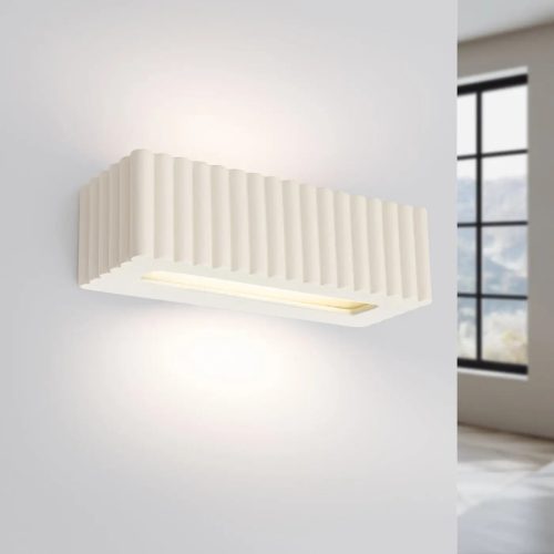 Applique Murale | RIGATA (En Céramique Beige)