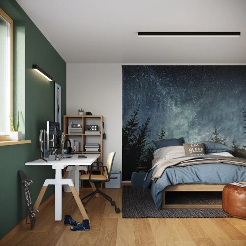 Applique Murale | PIRNE 90 3000K (Noir)