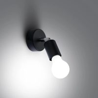 applique-murale-noire-spot-orientable-moderne-projecteur-mural-noir-447 Applique Murale | FORNAS 1 (Noir)