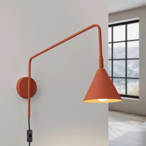 Applique Murale | NOX (Rouge Ocre)