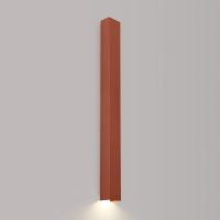 applique-murale-rouge-ocre-barre-verticale-design-moderne-elegant-826 Applique Murale | FREJA 90 (Rouge Ocre)