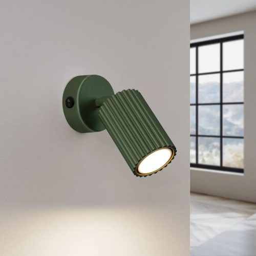 Applique Murale Avec Interrupteur | KARVON (Vert Olive )