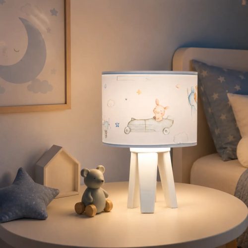 Lampe de table | SWEET DREAMS (Blanc / Bleu Pastel)