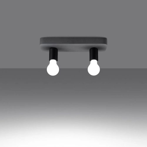 Luminaire Plafonnier | TAVU 2 (Gris Béton)