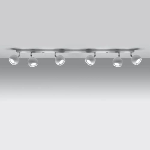 Luminaire Plafonnier | OCULARI 6L (Blanc)