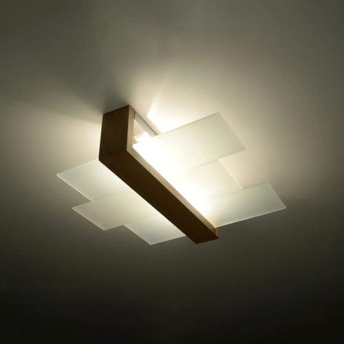 Luminaire Plafonnier | FENIX 2 (Bois Naturel)