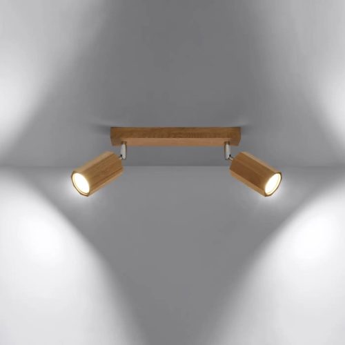 Luminaire Plafonnier | ZEKO 2 (Chêne)