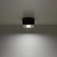 luminaire-plafonnier-carre-noir-led-encastree-encastre-carre-blanc-251 Luminaire Plafonnier | MONO 1 (Noir)