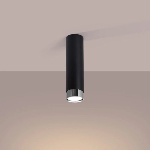 Luminaire Plafonnier | NERO 22,5 (Noir/Chrome)