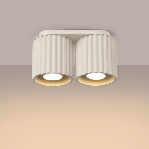 Luminaire Plafonnier | AURA 2 (Beige)