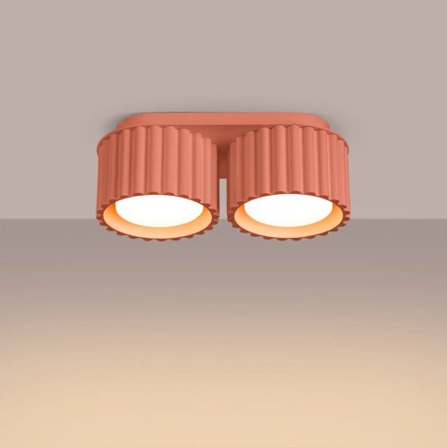 Luminaire Plafonnier | AURA 2 (Peach)