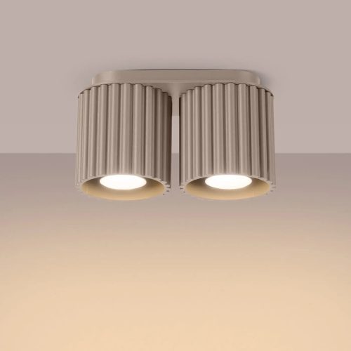 Luminaire Plafonnier | AURA 2 (Taupe)