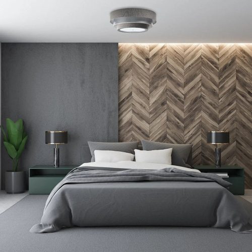 Luminaire Plafonnier | TRINITA ELEGANT (Gris/Argent)