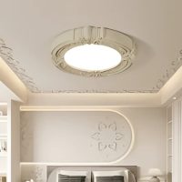 luminaire-plafonnier-inspire-rosaces-anciennes-resine-design-168 Luminaire Plafonnier | ROSALIA