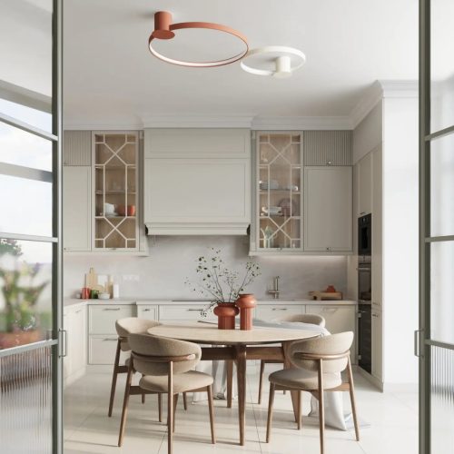 Luminaire Plafonnier | RIA 78 3000K (Rouge Ocre)