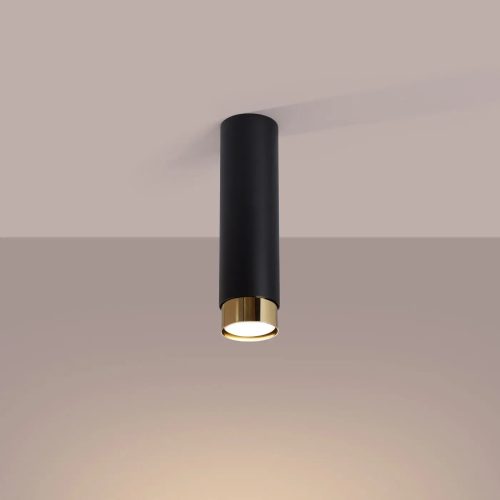 Luminaire Plafonnier | NERO 22,5 (Noir/Doré)