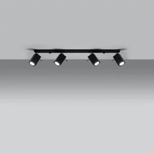Luminaire Plafonnier | MERINA 4L (Noir)