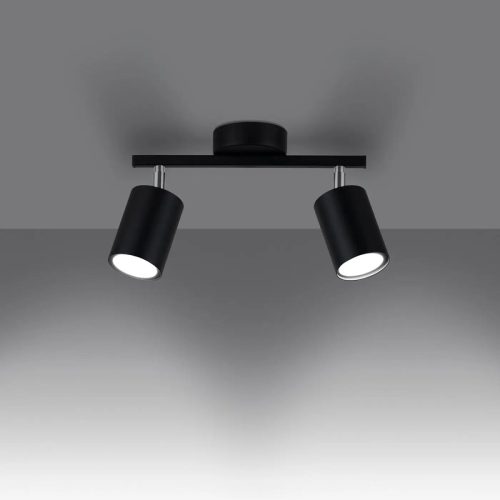 Luminaire Plafonnier | LEMNI 2 (Noir)