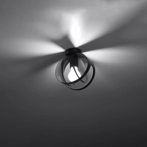 Luminaire Plafonnier | TULOZ (Noir)