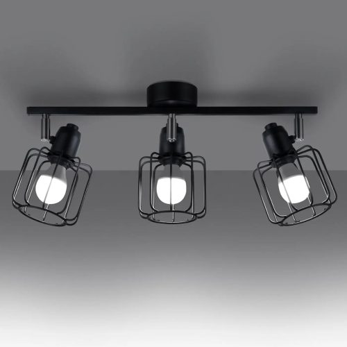 Luminaire Plafonnier | BELUCA 3 (Noir)