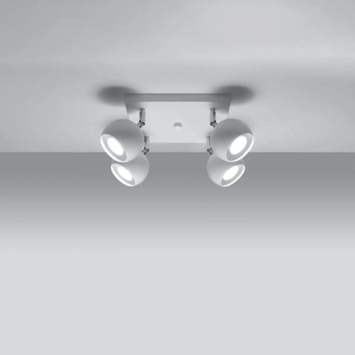 Luminaire Plafonnier | OCULARI 4 (Blanc)