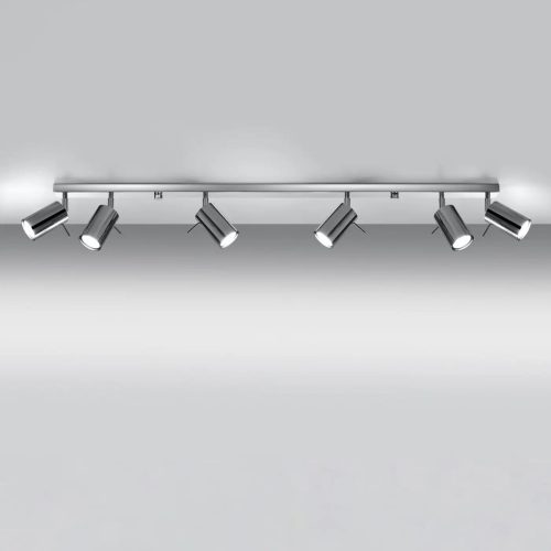 Luminaire Plafonnier | RING 6L (Chrome)
