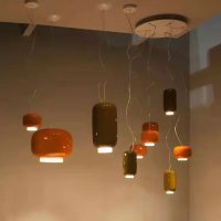 luminaire-plafonnier-vintage-creme-aux-motifs-geometriques-verre-660 Suspension Luminaire | AURAL